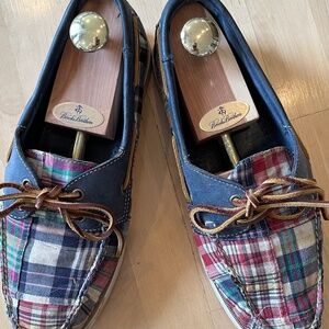 Brooks Brothers Classic Plaid Boat Shoe with Best Price